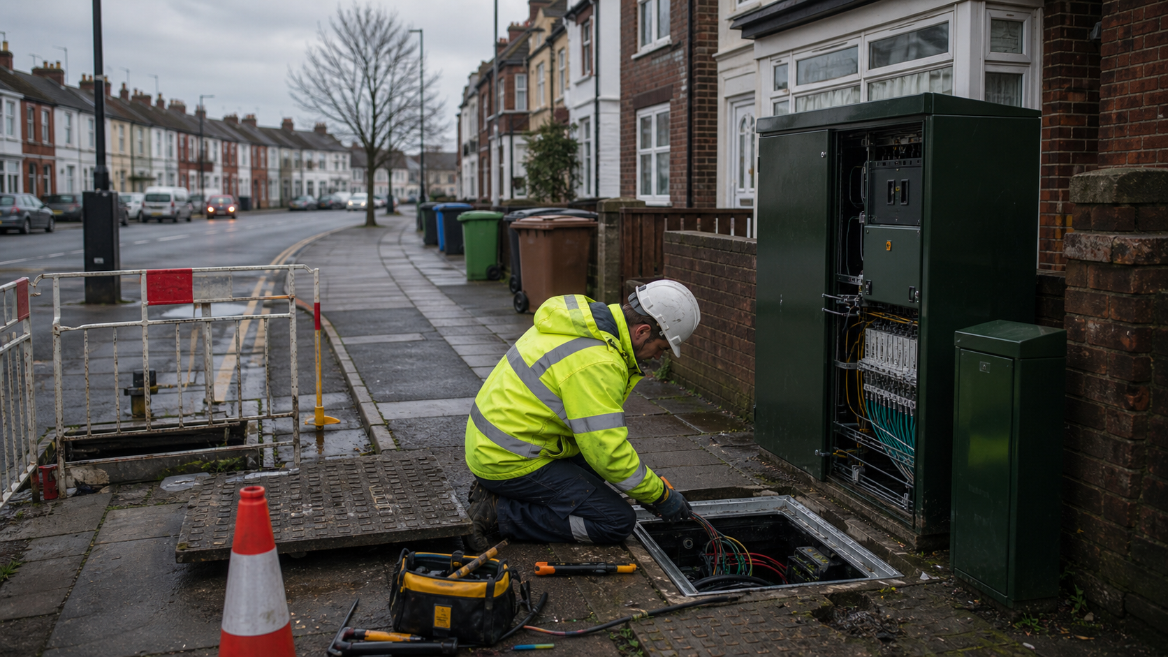 Editorial infrastructure image for Full Fibre Ltd