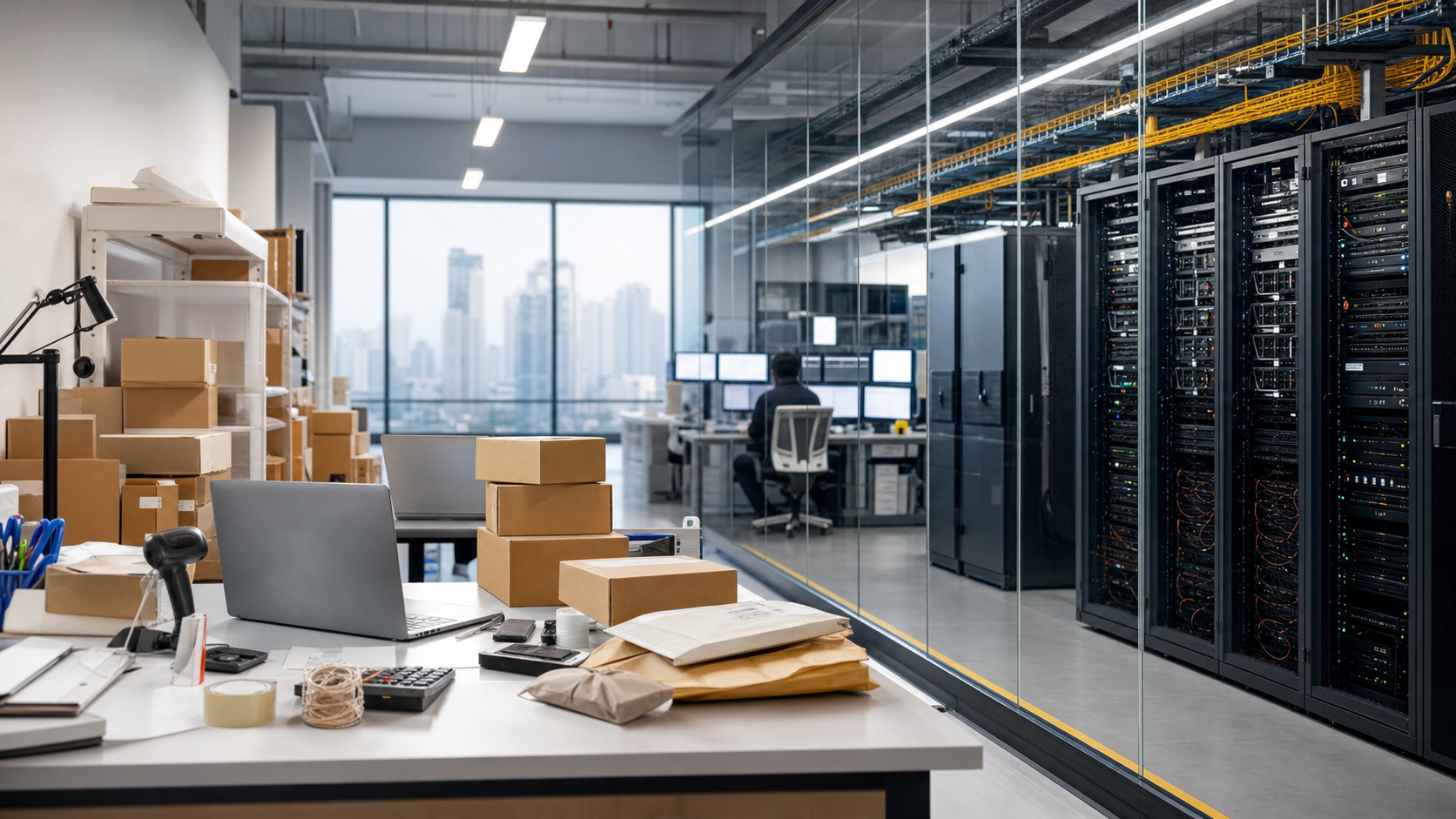 Editorial infrastructure image for Alibaba Group Holding Limited
