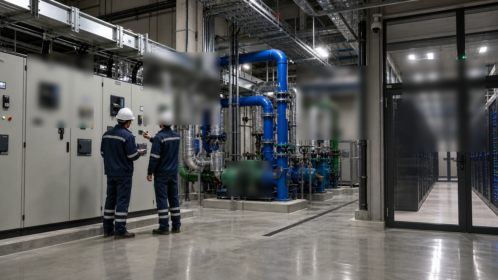 Editorial infrastructure image for Cluster Power SRL