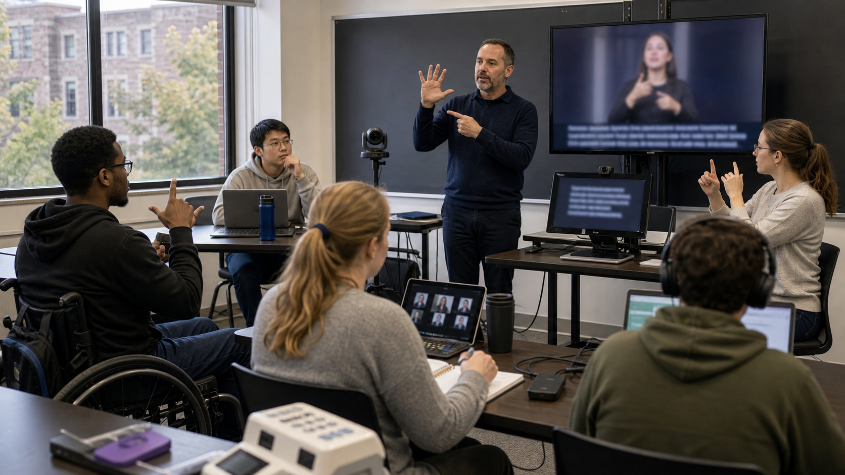 Gallaudet の入学席はアクセシビリティをインフラとして価格づける