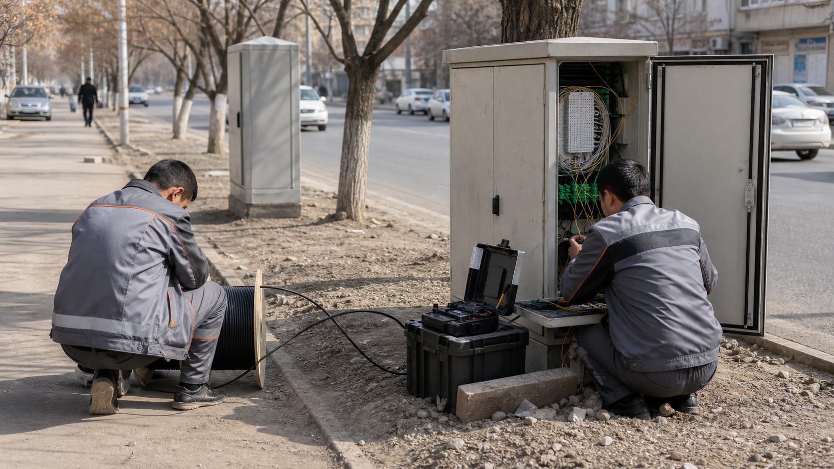 Uzbektelekom のアクセス回線がカバレッジを修復能力に結びつける