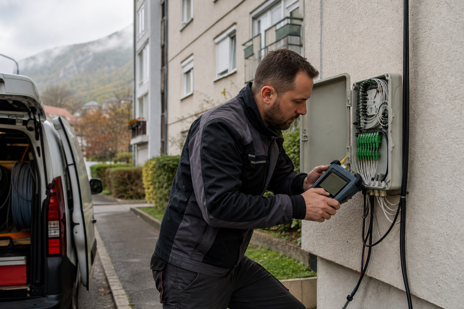 El paquete de banda ancha de A1 Eslovenia se decide en la reparación en el hogar