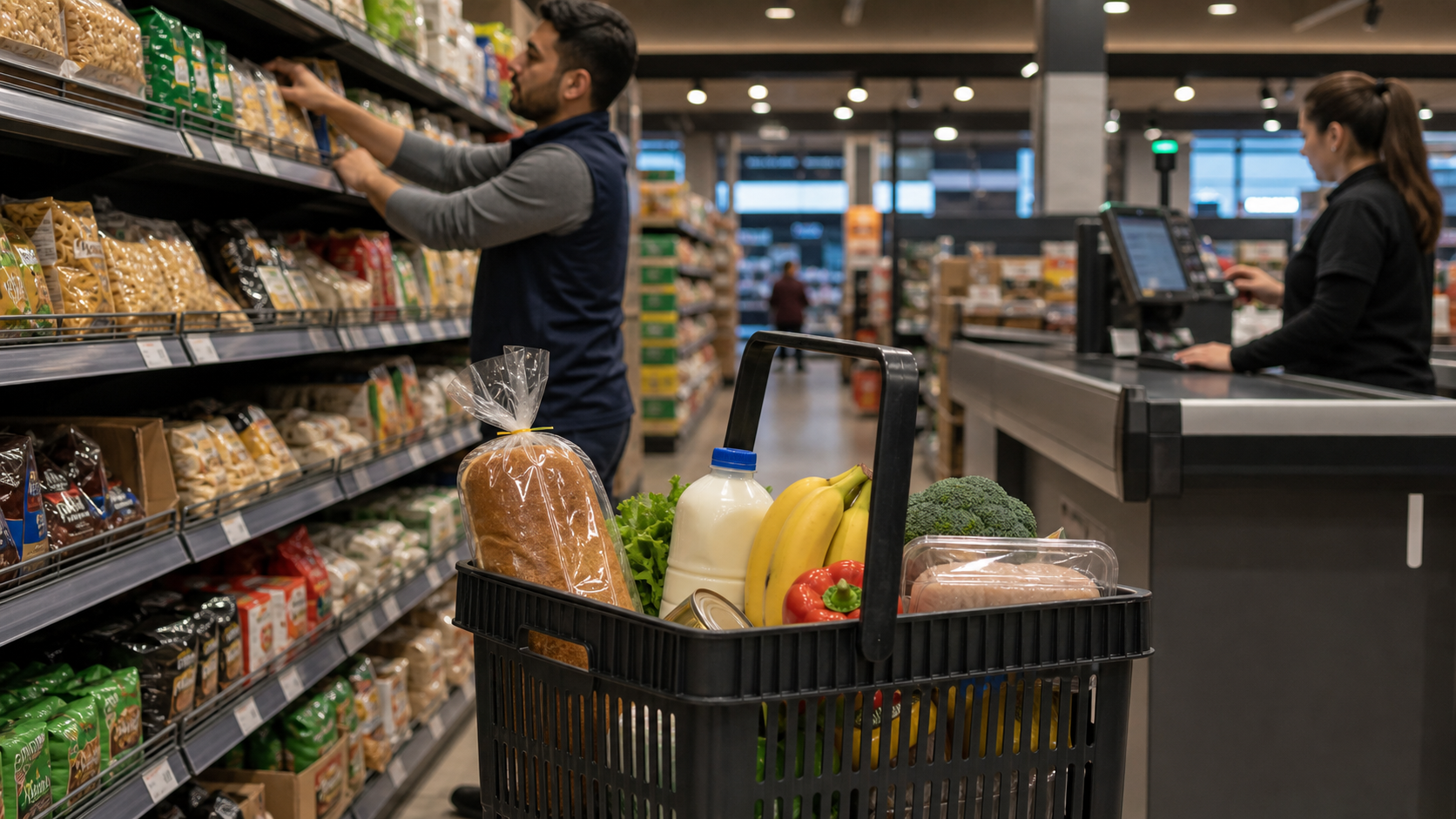 La cesta de compra de CarrefourSA depende del stock, el alquiler y la inflación