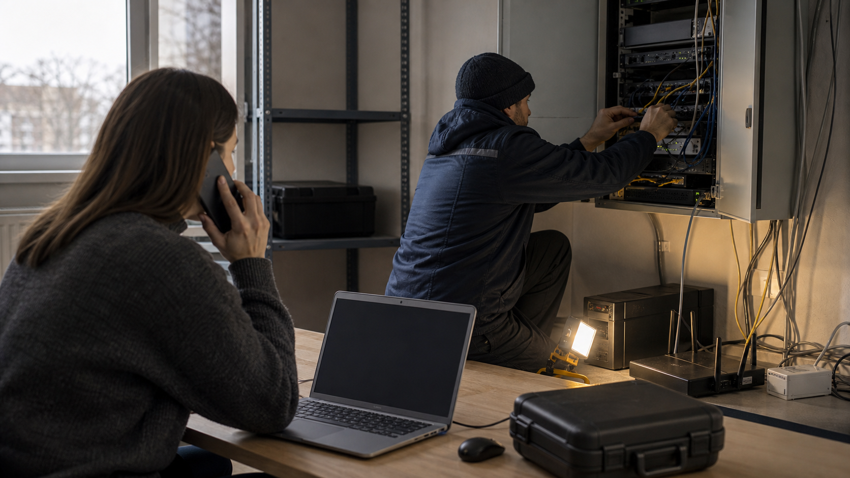 Aiti Spektr のサービスチケットが戦時下の継続性を担う