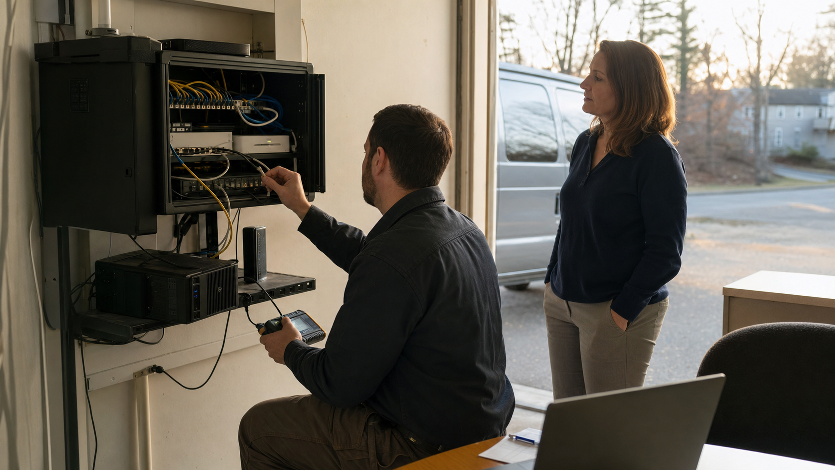 Editorial infrastructure image for 2ghz.net LLC