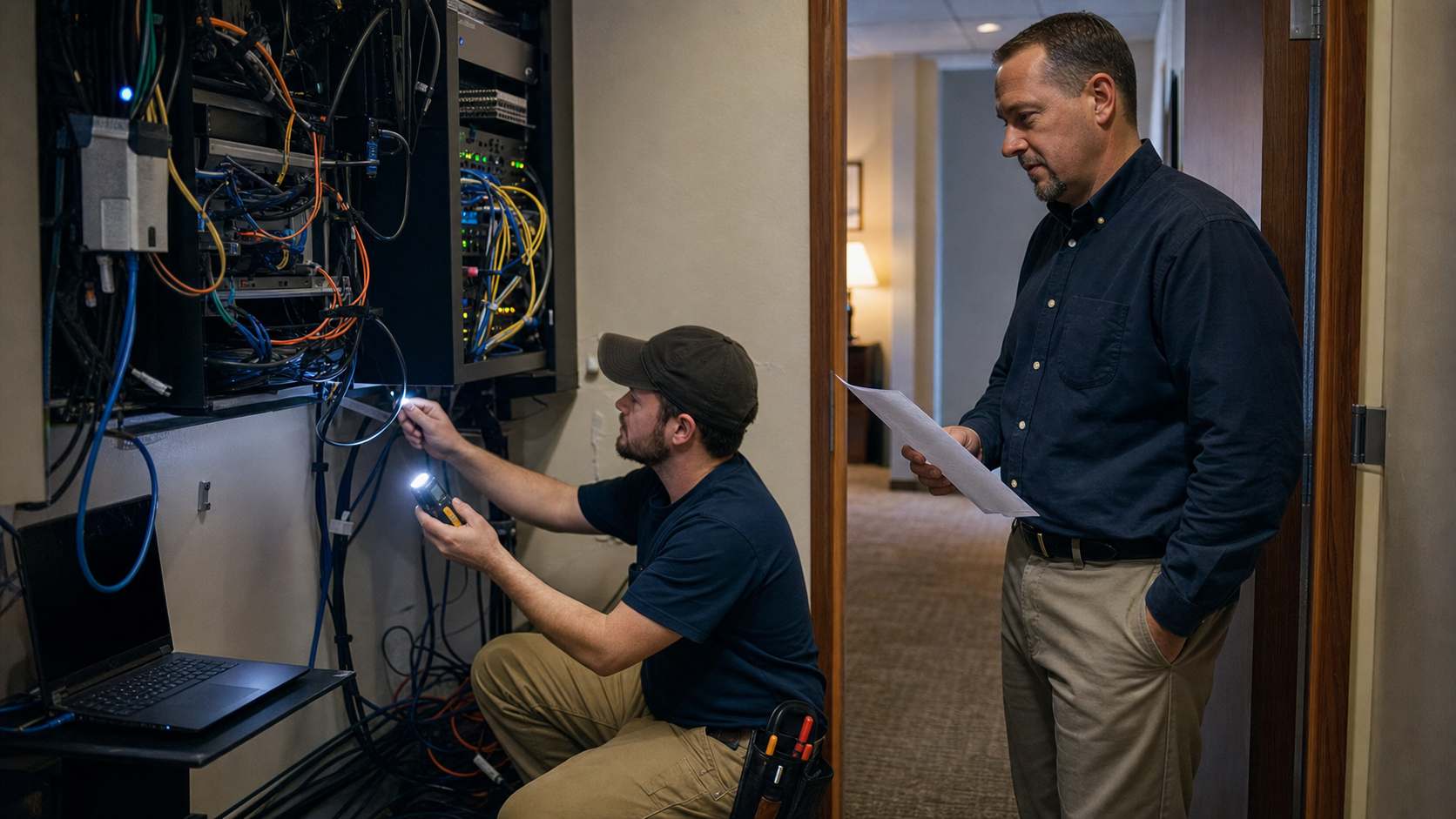 Editorial infrastructure image for Aurelia Telecom Systems LLC
