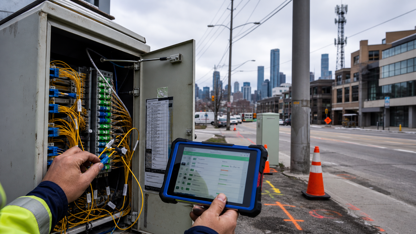 Editorial infrastructure image for Bell Canada