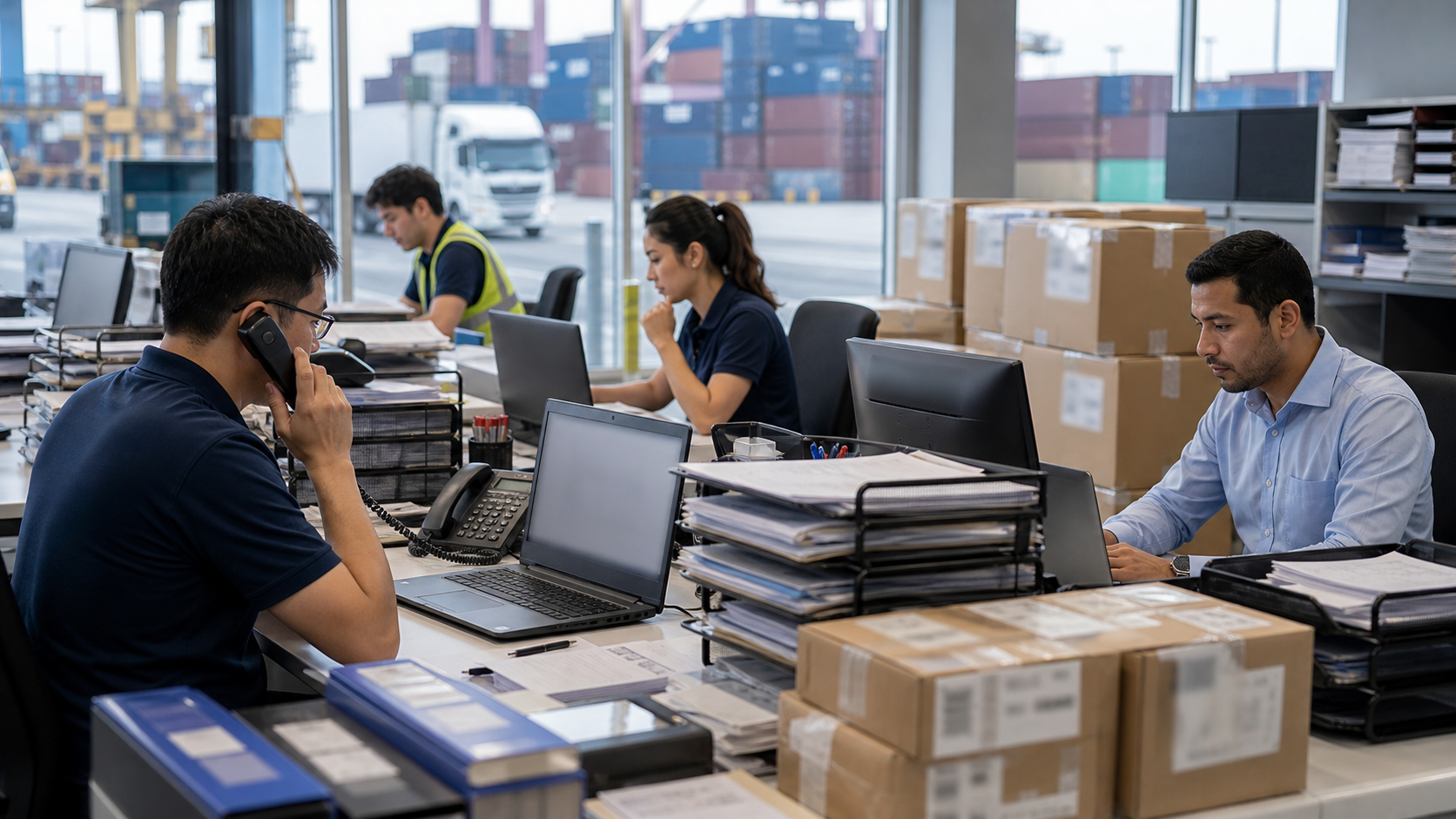 Editorial infrastructure image for WiseTechGlobal Pty Ltd
