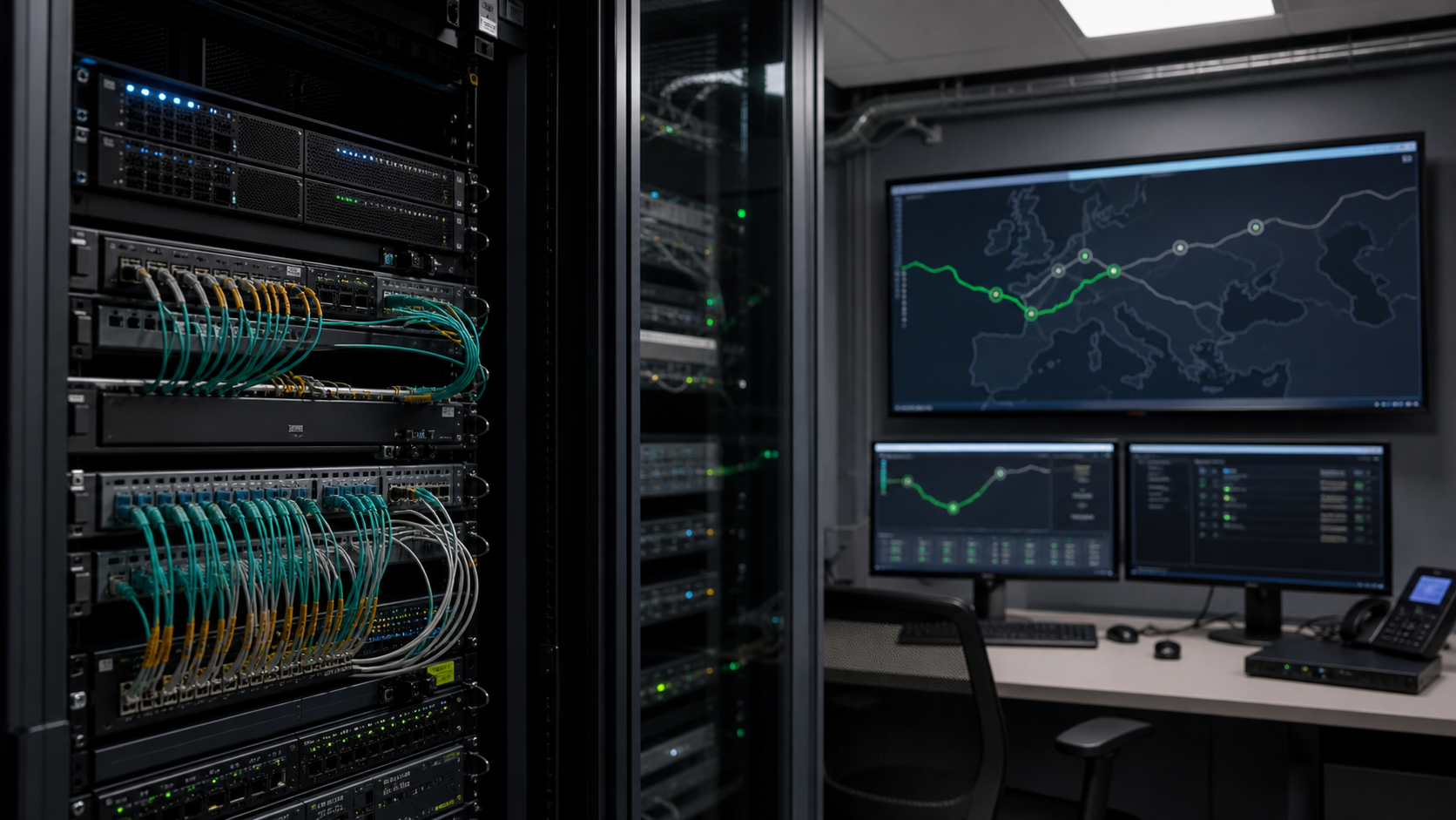 Editorial infrastructure image for fibranode UG (haftungsbeschraenkt)