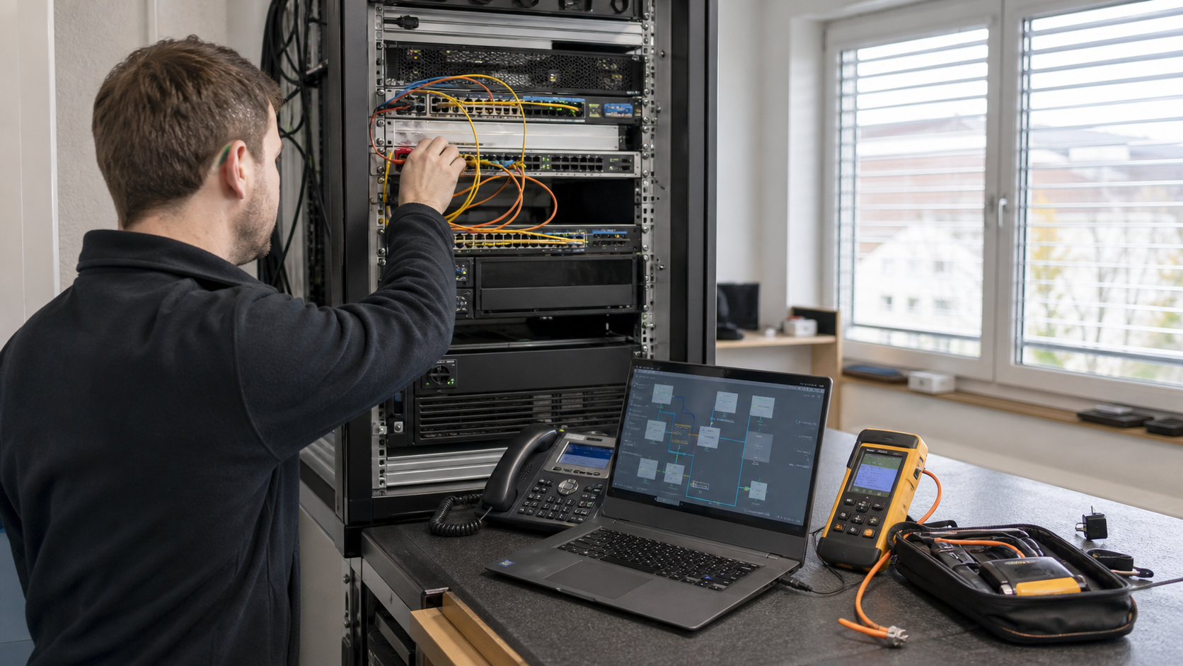 Editorial infrastructure image for BIG IT AG