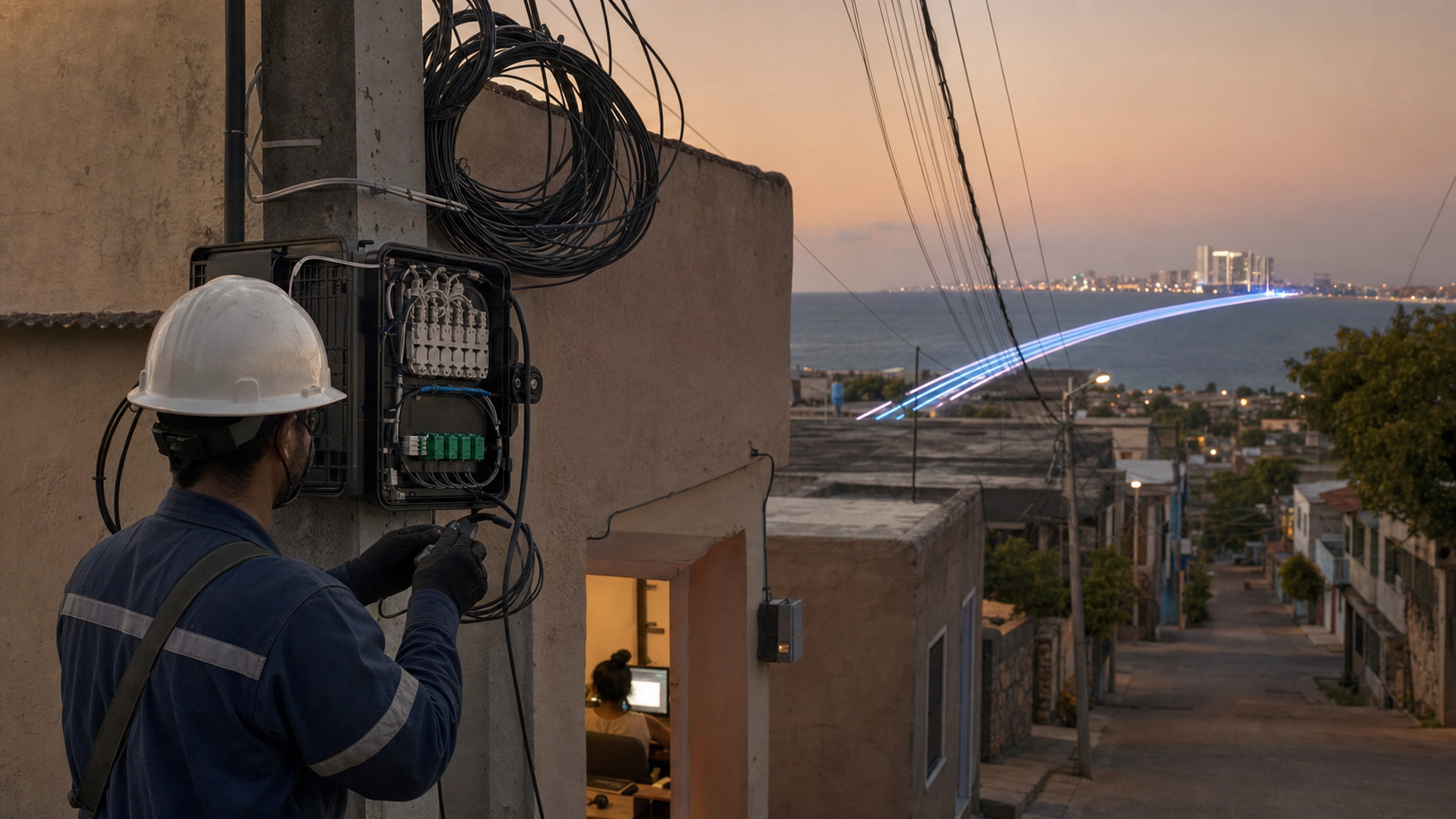 360NET: l'interconnexion de Miami dans la facture fibre vénézuélienne