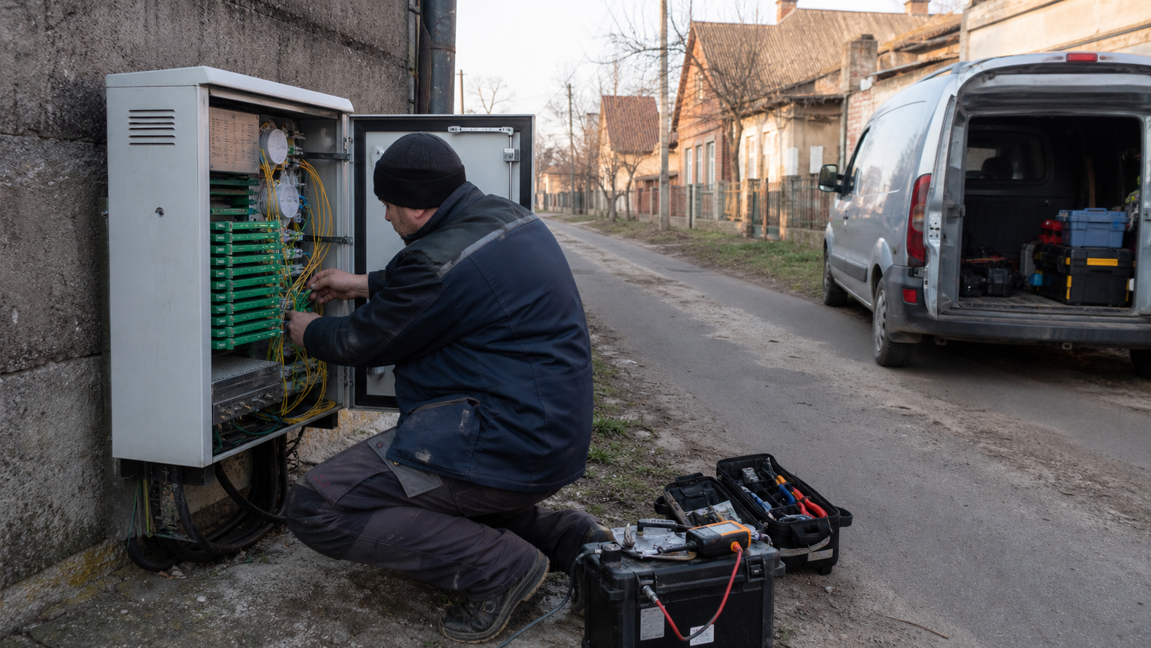 LLC "FTICOM": Der kleine ukrainische Netzbetreiber als Testfall fuer belastbare Anschlussoekonomie