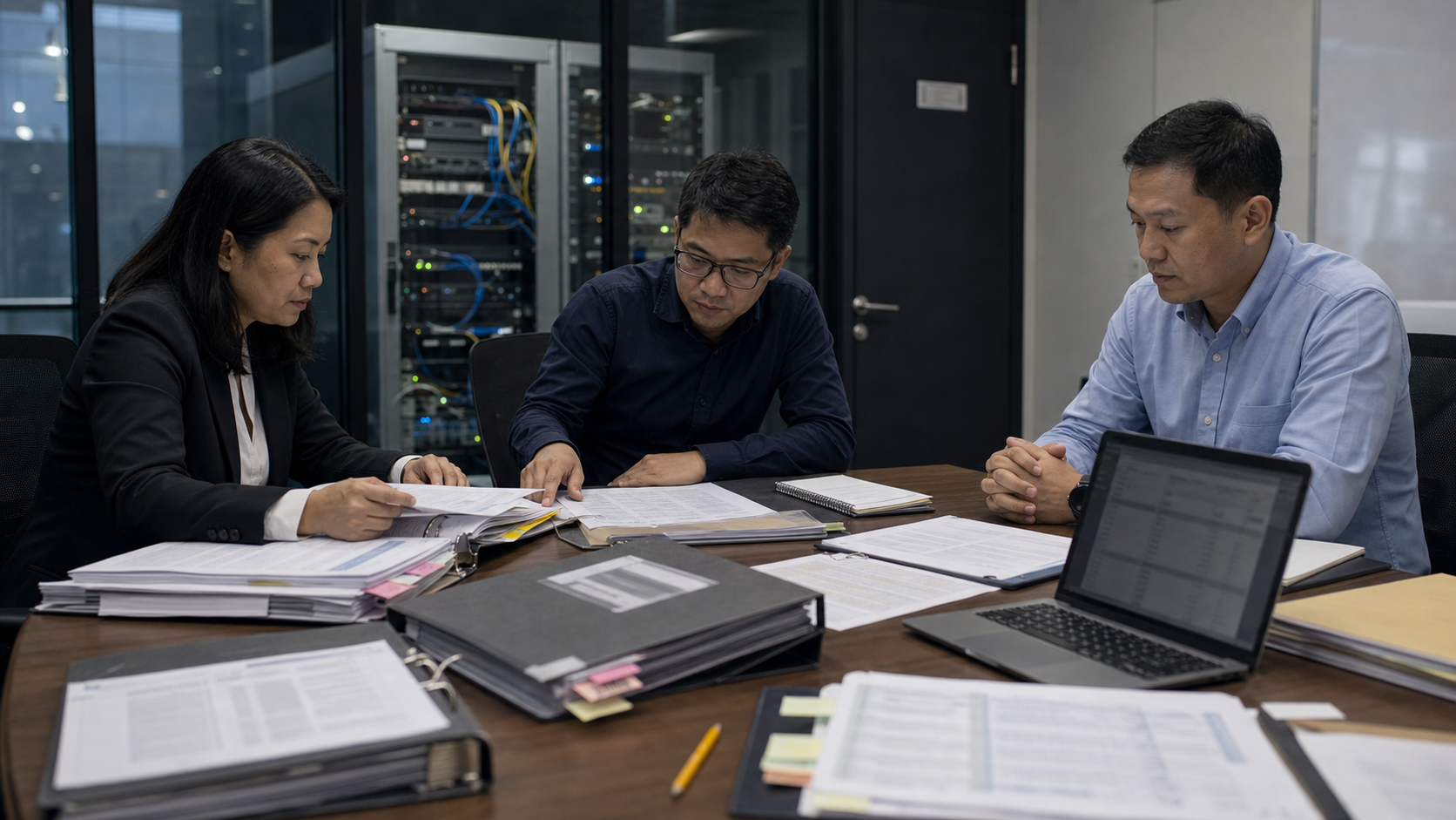 Editorial infrastructure image for APNIC