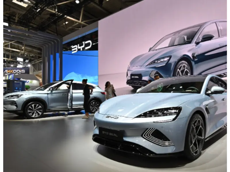 BYD. image from global times