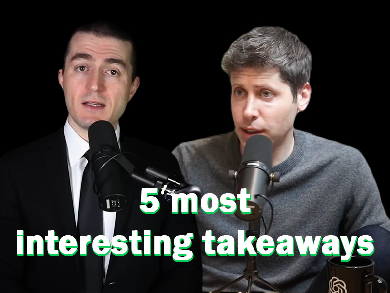 Sam Altman-Lex Fridman podcast