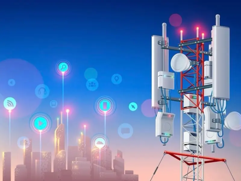 telecom towers