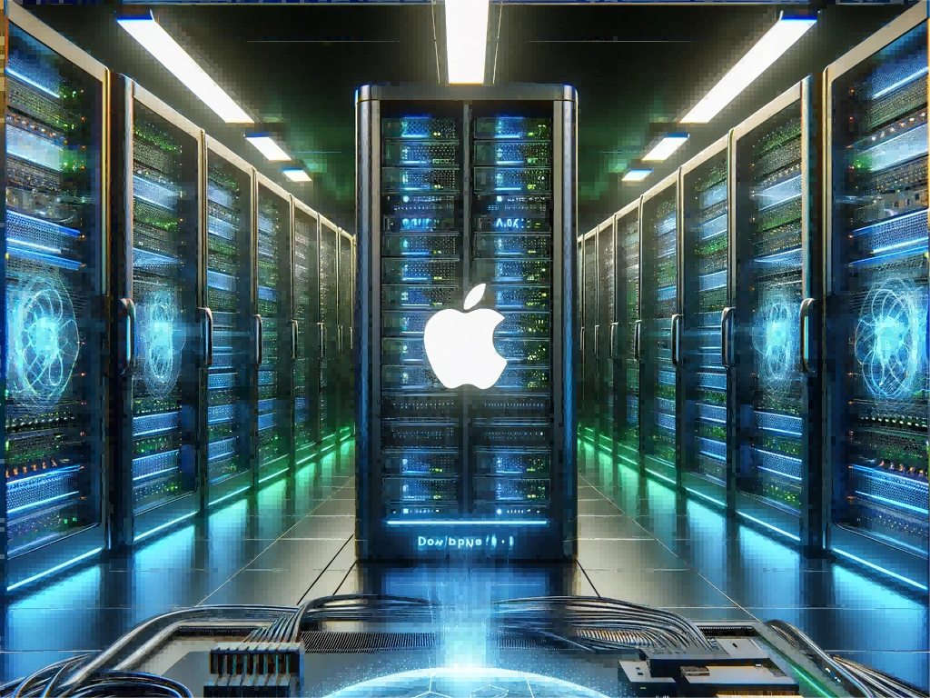 Apple's rumored development of AI-focused server chips named ACDC