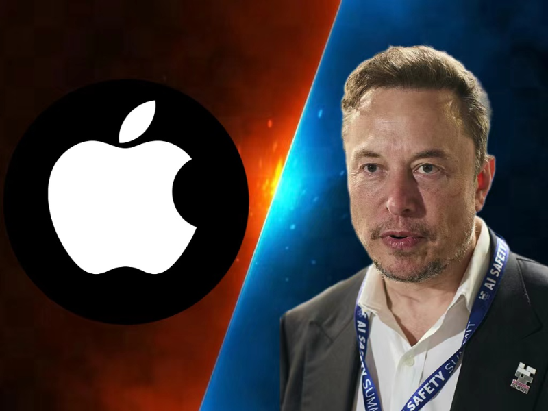 Musk and Apple conflict