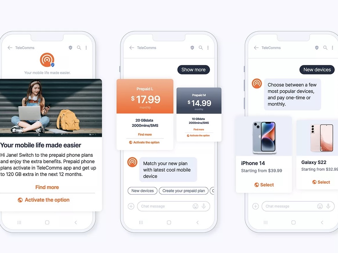 RCS messaging for telcos and enterprises