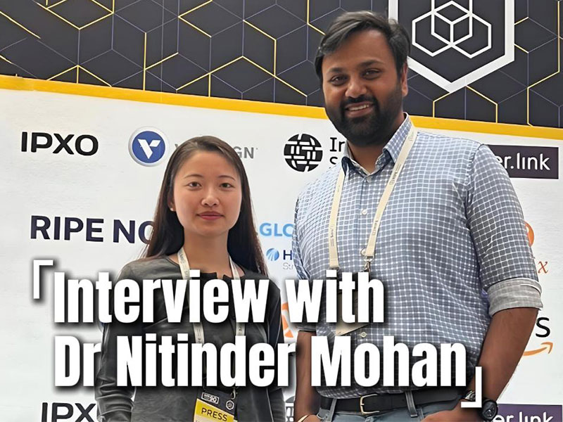 Interview with Dr Nitinder Mohan at TU Delft