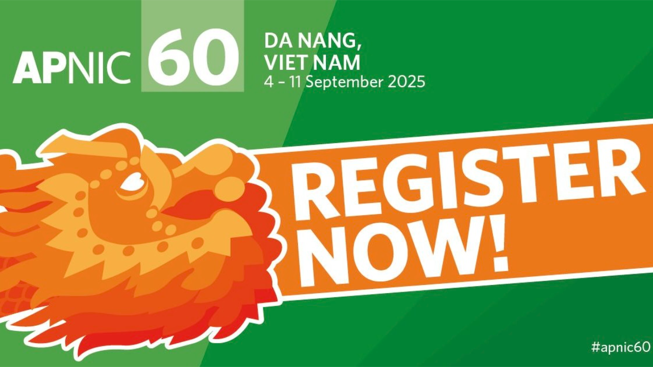 Registration now open for APNIC 60 conference and workshops