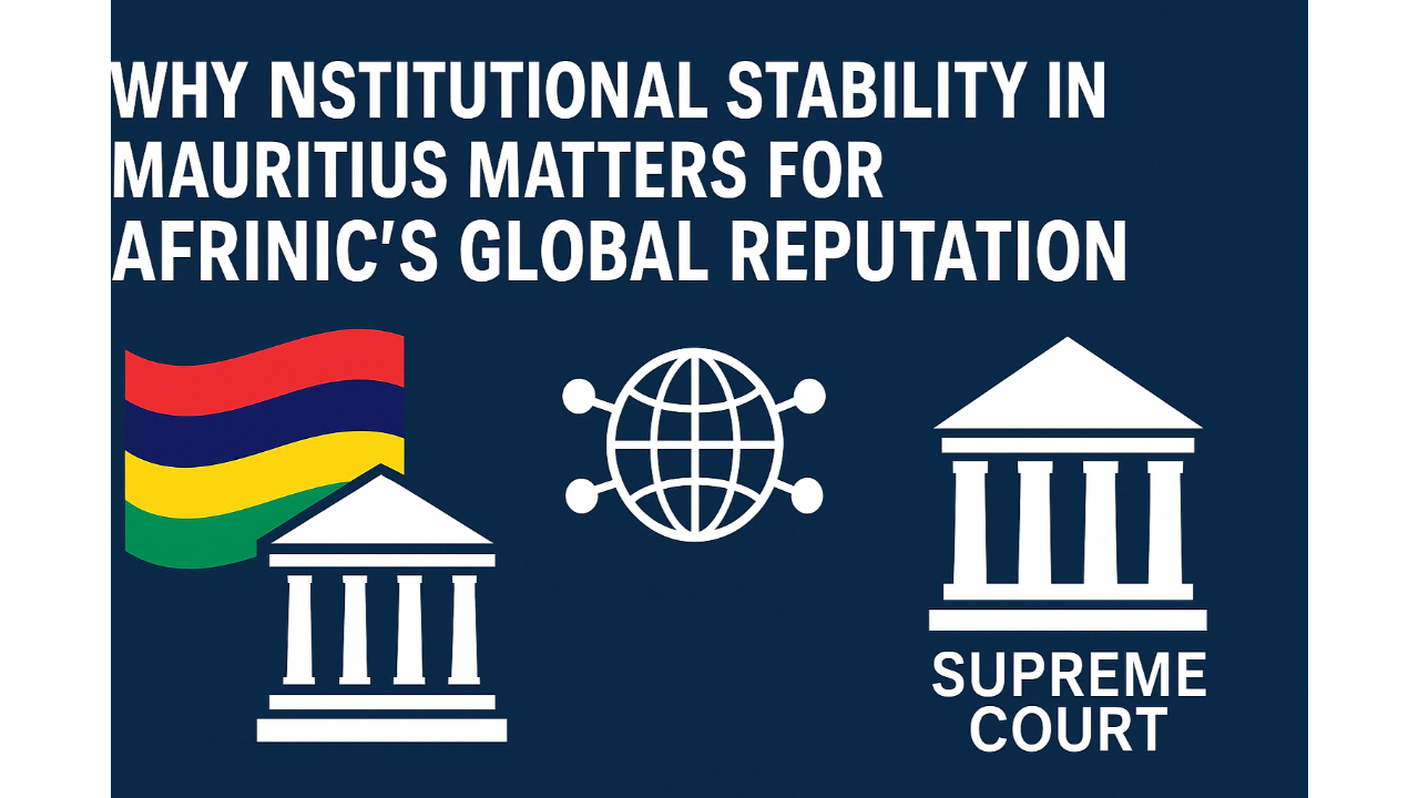AFRINIC governance crisis-Mauritius institutional stability