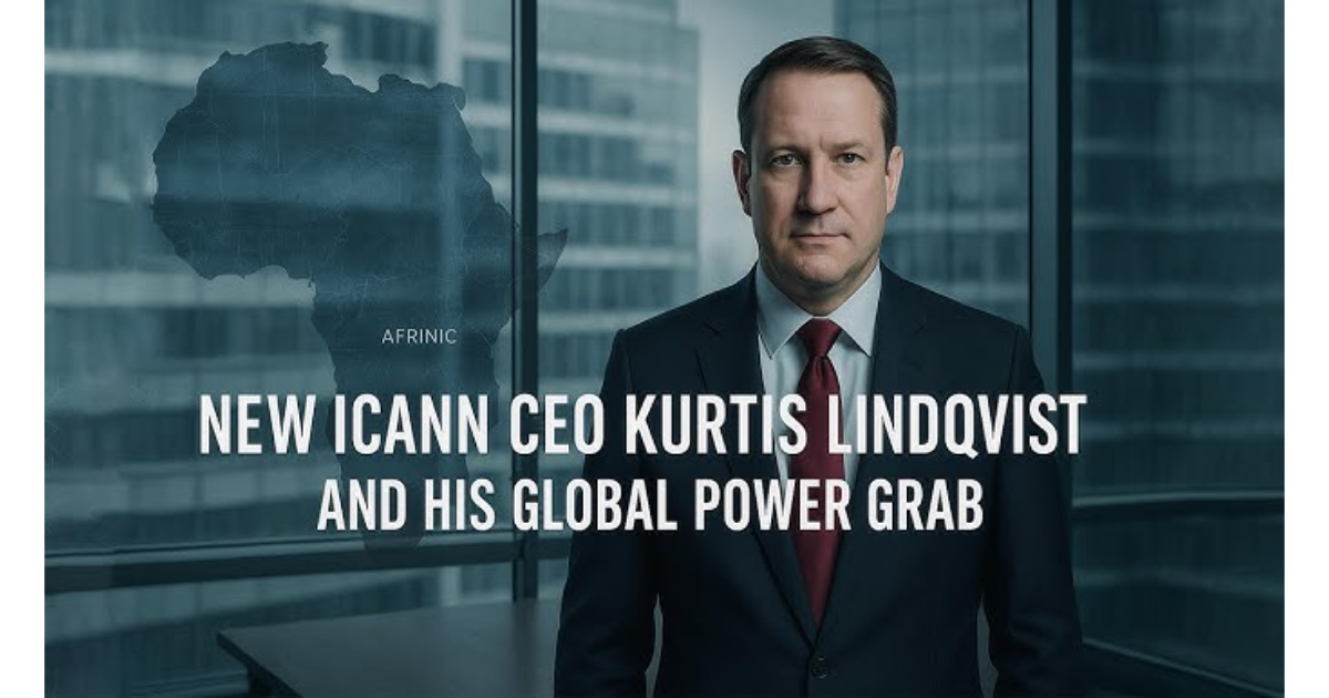 ICANN CEO Kurtis Lindqvist