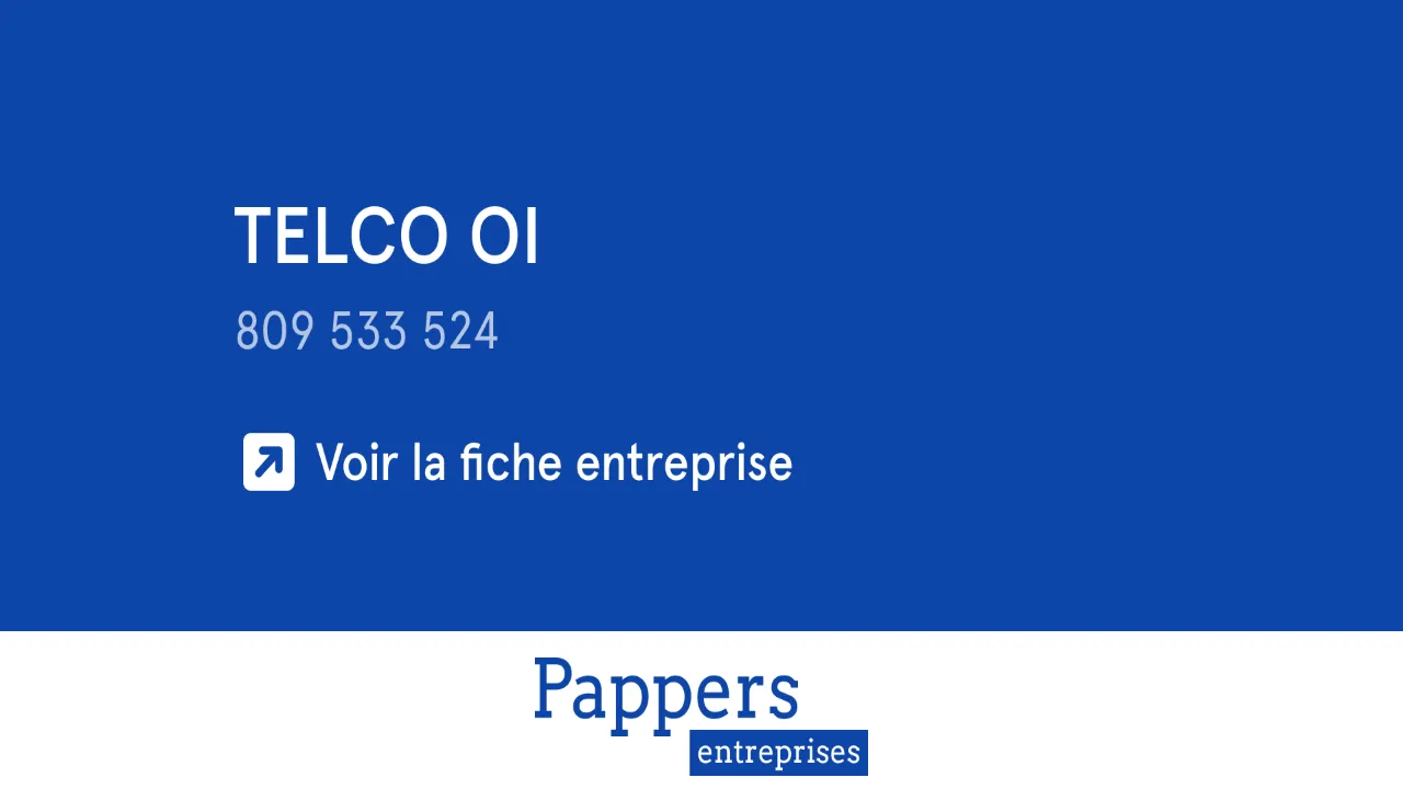 TELCO OI SAS