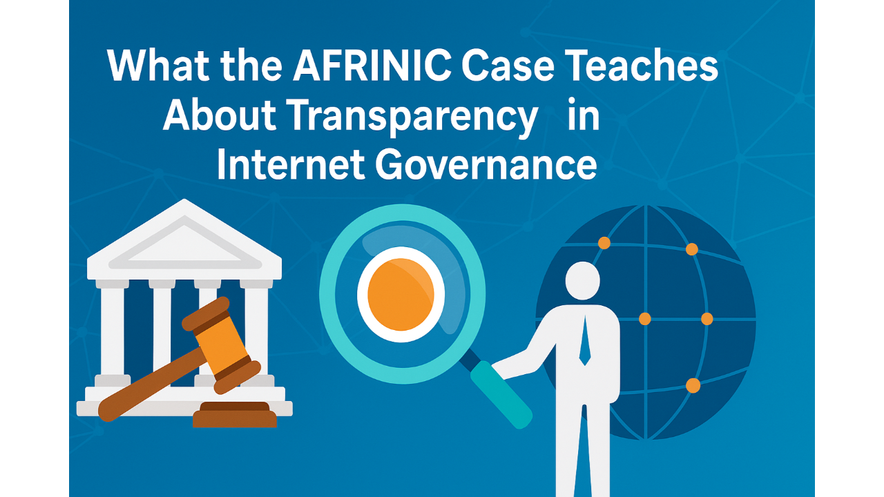 AFRINIC transparency-AFRINIC governance crisis