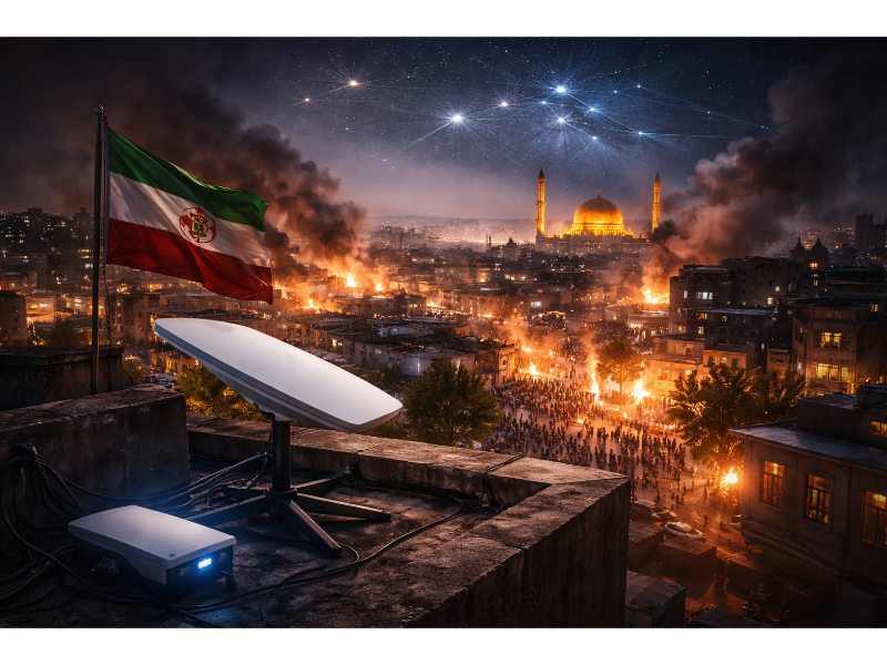 Iranians-turn-to-Starlink-to-bypass-Iran’s-internet-blackout