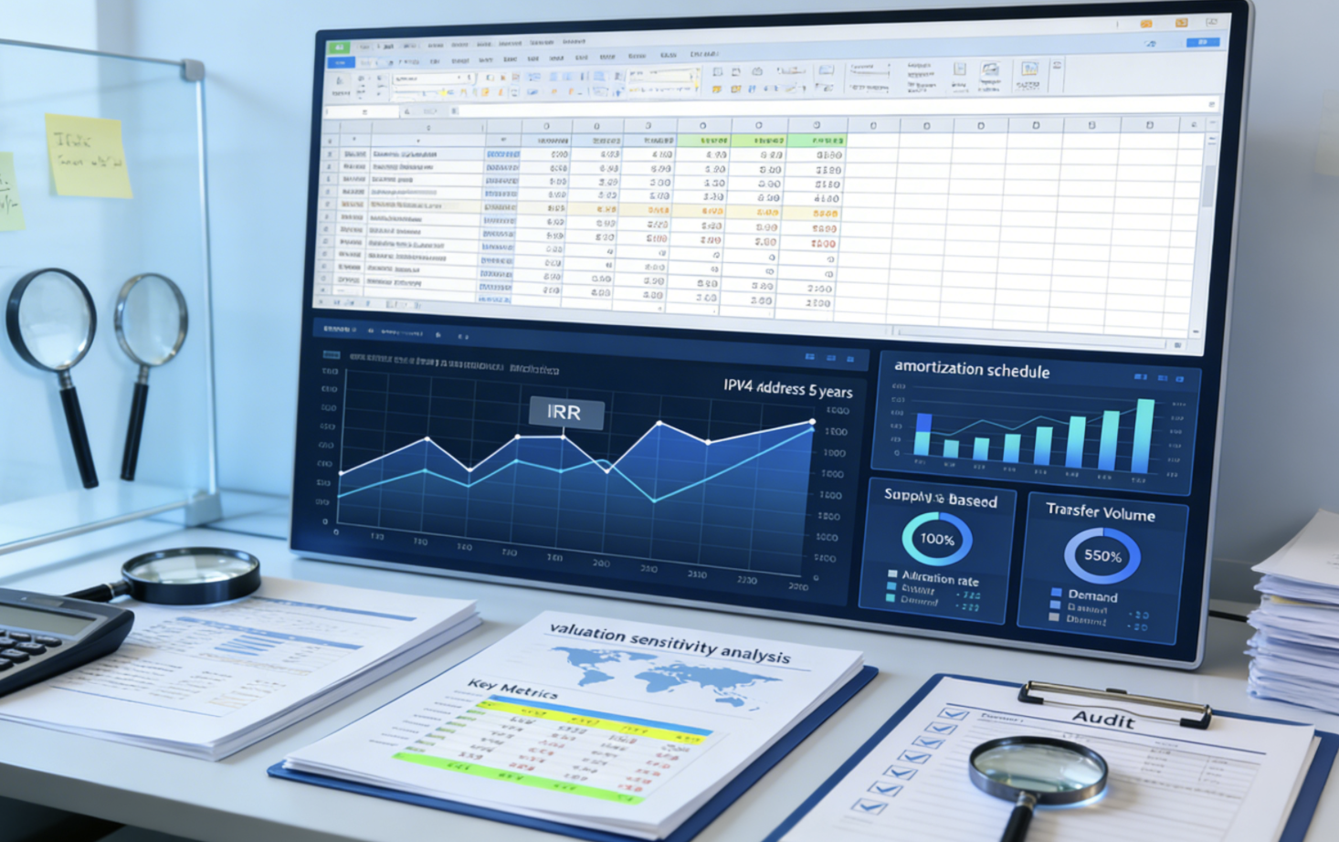 How to value an IPv4 address block for a business audit
