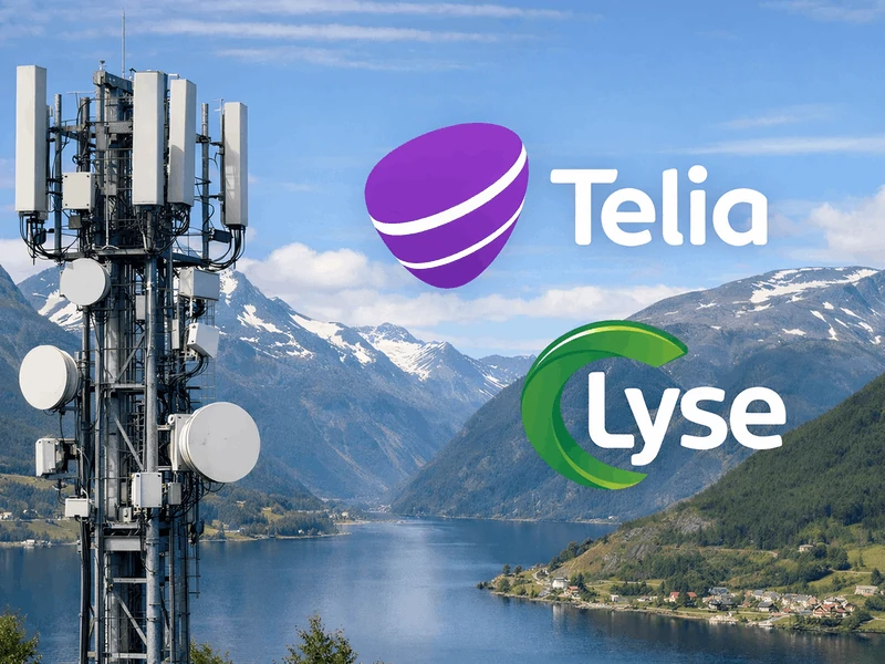 Telia Norway mobile network and Lyse Ice network sharing combine their mobile networks in Norway to reduce costs and expand coverage.