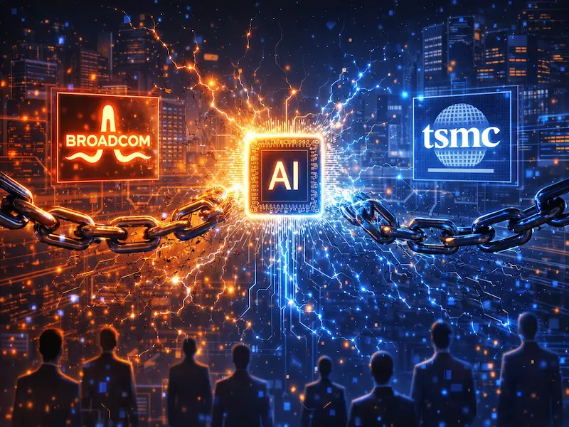 Broadcom and TSMC flag AI chip supply pressure