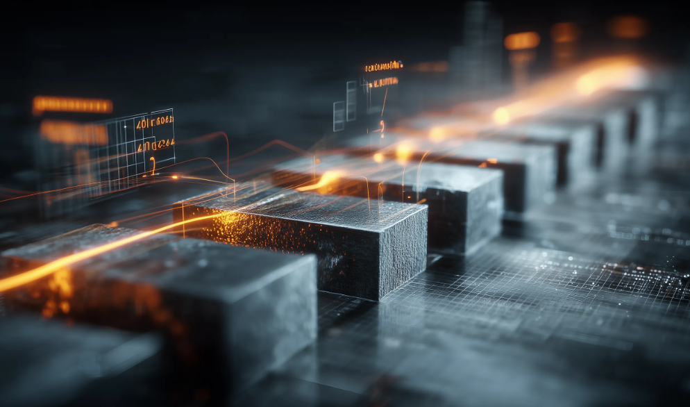 Modern-data-center-visualizing-IPv4-address-portfolio-as-digital-infrastructure-assets-and-network-value