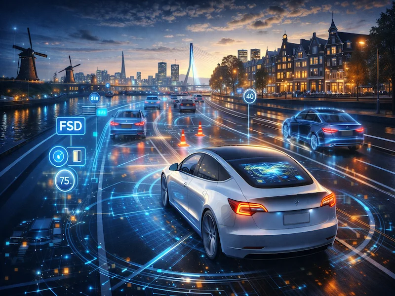 Tesla wins EU approval for supervised self-driving in Netherlands