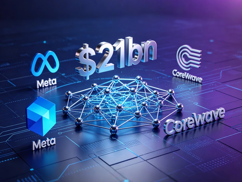 Meta deepens AI cloud push with $21bn CoreWeave deal