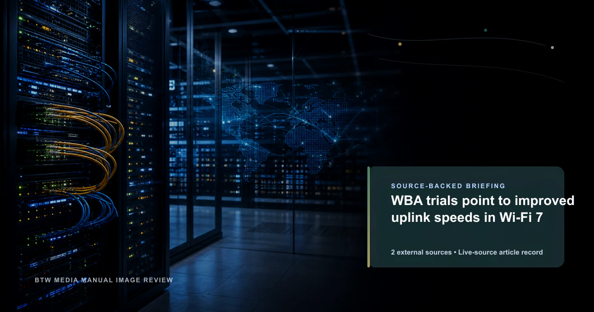 Pruebas de la WBA apuntan a mejores velocidades de subida en Wi-Fi 7
