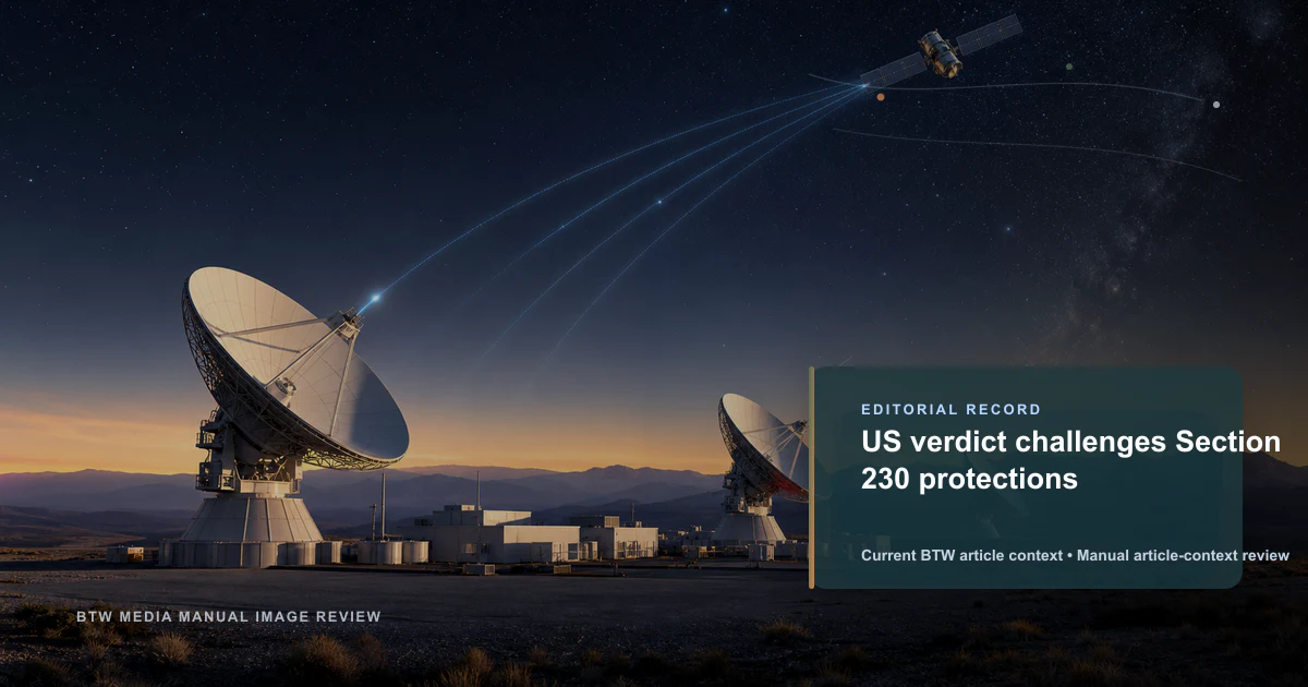 US verdict challenges Section 230 protections