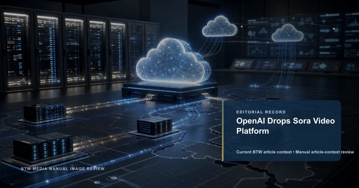 OpenAI Drops Sora Video Platform reviewed editorial briefing visual