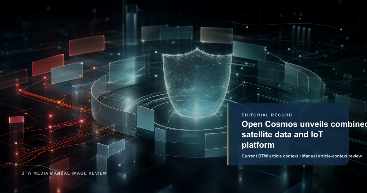Open Cosmos presenta plataforma combinada de datos satelitales e IoT