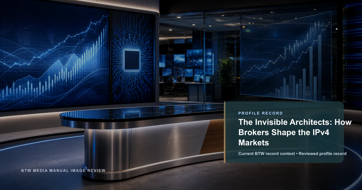 Los arquitectos invisibles: cómo los brokers moldean el mercado de IPv4