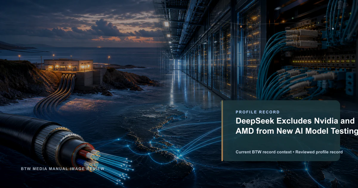 DeepSeek excluye a Nvidia y AMD de las pruebas de su nuevo modelo de IA