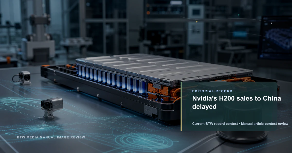 Las ventas de los chips H200 de Nvidia a China, retrasadas