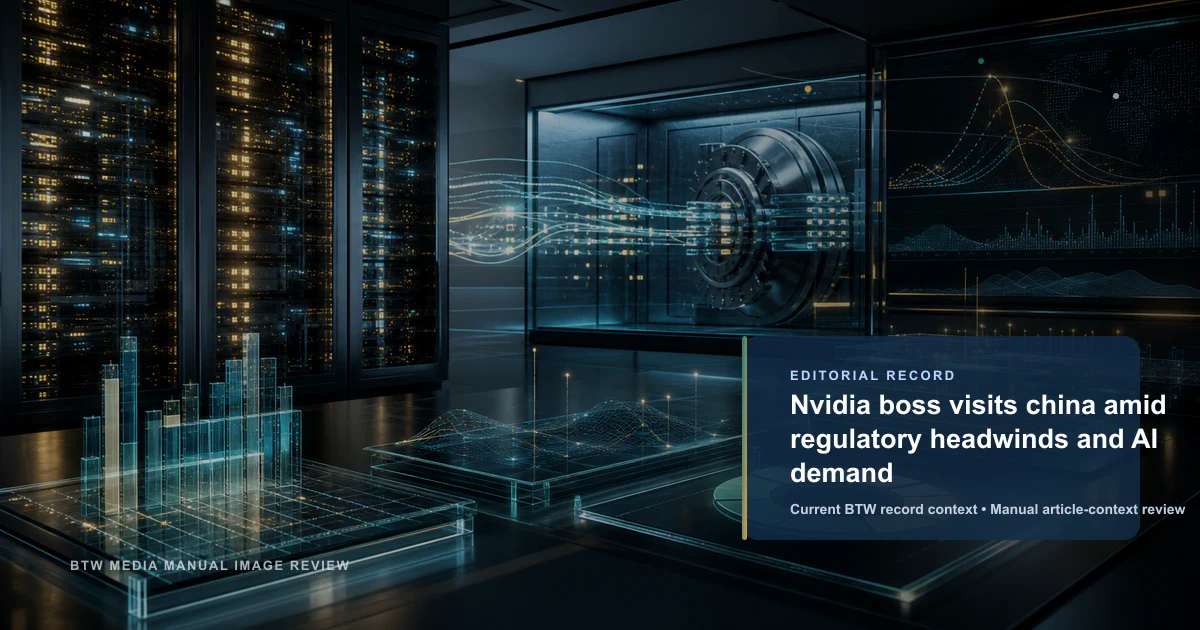 Nvidia : visite du PDG en Chine face aux défis réglementaires et à la demande d'IA