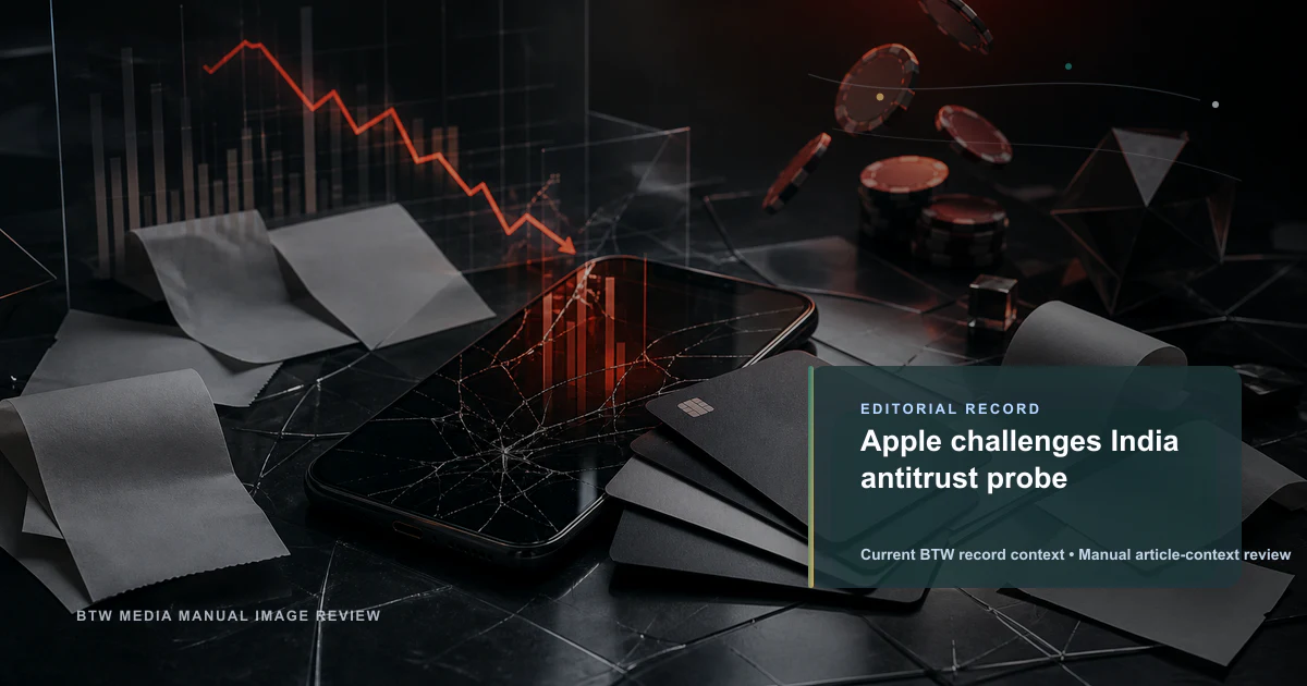 Apple conteste l'enquête antitrust en Inde