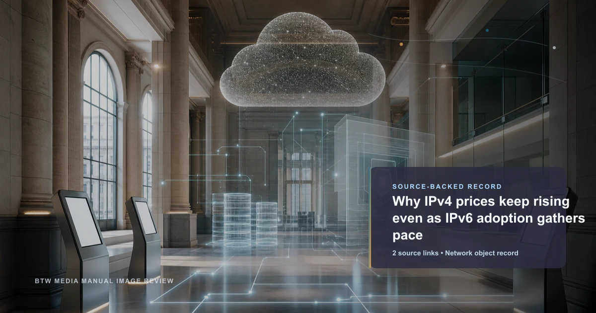 Pourquoi les prix IPv4 continuent de grimper malgré l'adoption d'IPv6