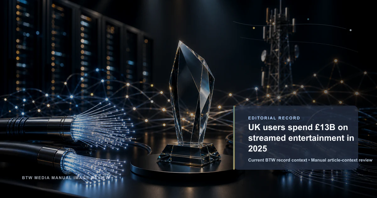 Les Britanniques ont dépensé 13 milliards £ en streaming en 2025