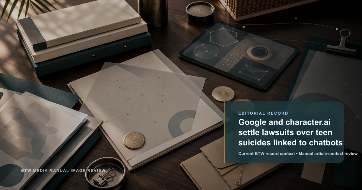 Google and character.ai settle lawsuits over teen suicides linked to chatbots