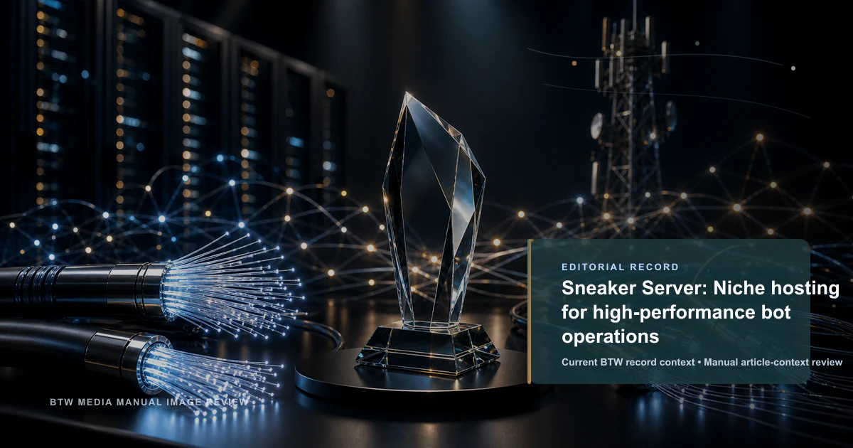 Sneaker Server: Hosting especializado para operaciones de bots de alto rendimiento