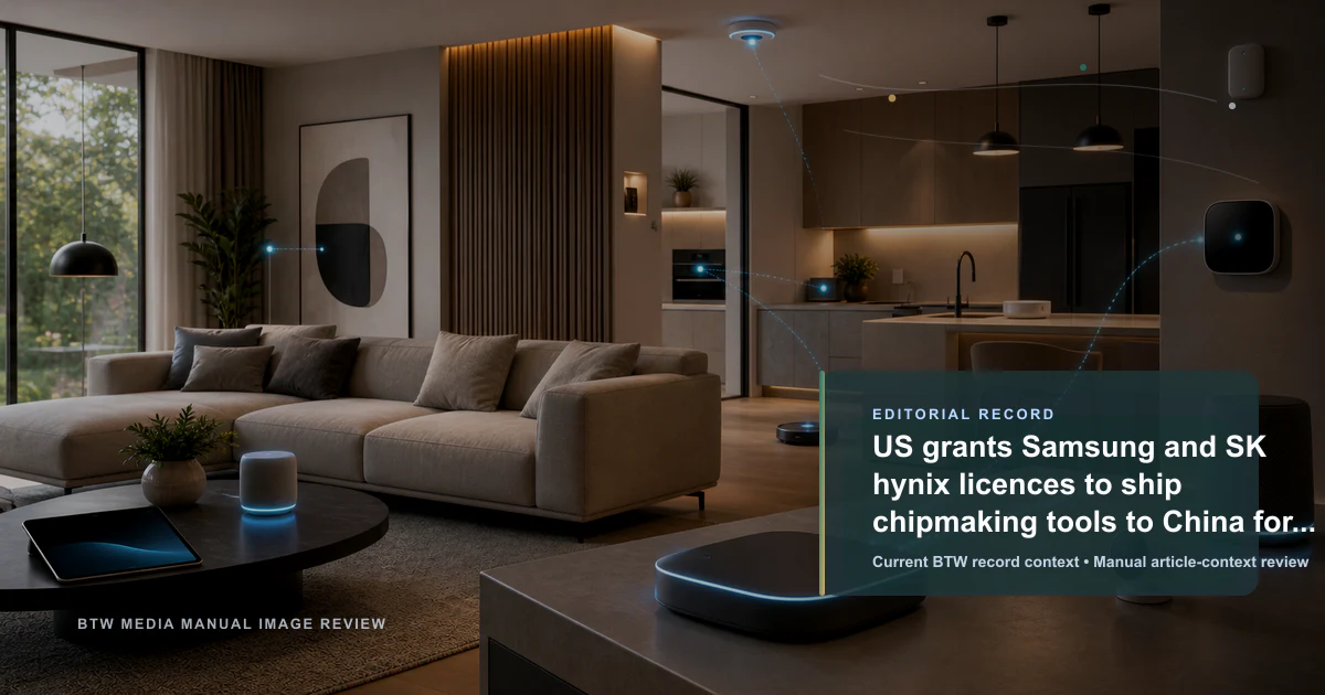 Les États-Unis accordent des licences à Samsung et SK Hynix pour expédier des équipements de fabrication de puces en Chine pour 2026
